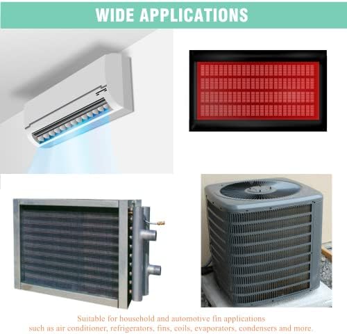 4 Pcs Air Conditioner Fin Comb Cleaner kit AC Coil Cleaning Brush Condenser Fin - Image 2