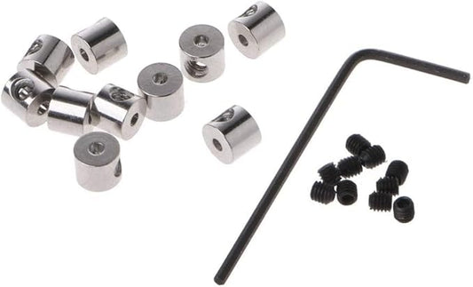 10 Pcs Pin Pin Safe Locks Pin Backs Clasp Locking Pin Keeper Backs Brooch Pin Locking Pin Backs with Wrench Tool Pin Backs