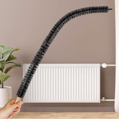 1pcs Radiator Cleaner Brush, 28.74in Long Condenser Lint Brush Head Radiator - Image 5