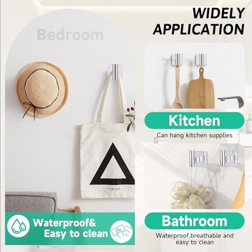 Polished Chrome Bathroom Hardware Accessories Towel Bar Set, 10 Pieces Bathroom - Image 5