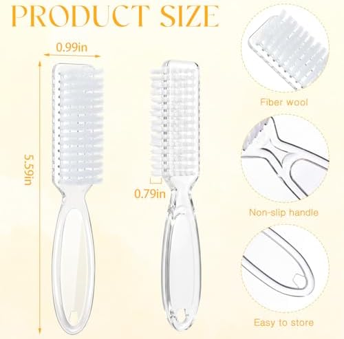 Patelai 15 Pieces Nail Brush Handle Grip - Image 2