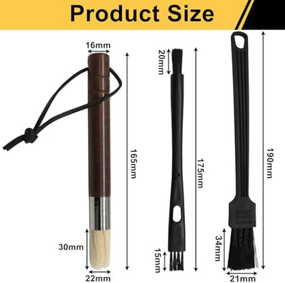3 Pcs Coffee Grinder Cleaning Brush - Image 2