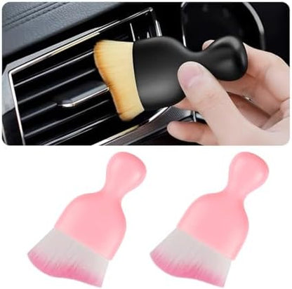 Blilo 2PCS 3.86 Inch Curved Car Interior Detailing Brushes by Blilo