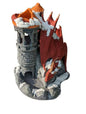 Dragon 3D Printed Dice Tower - Mythic Roll Collection - Unchained Games - Ascend to New Heights with your Rolls! (19.) Silk-Blue & Green)