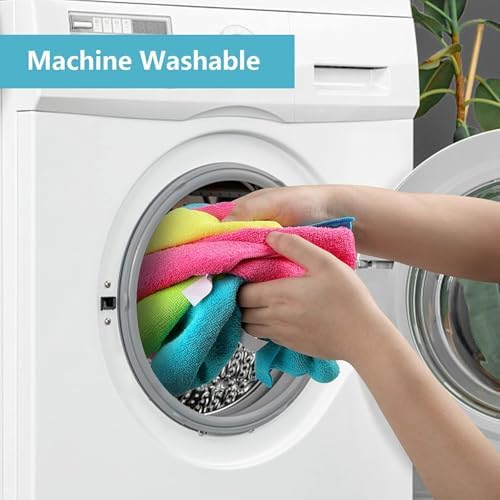HOMEXCEL Microfiber Cleaning Cloth, 5 Pack Cleaning Towels - Image 7