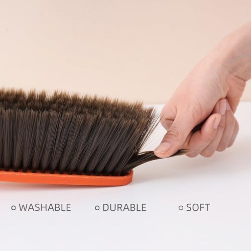 15" Green Soft Brist. Hand Broom Brush Bed Sofa Counter Hair Clear - Image 6