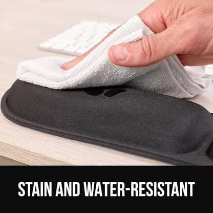 GORILLA GRIP Silky Memory Foam Keyboard Wrist Rest and Mouse Pad - Image 6