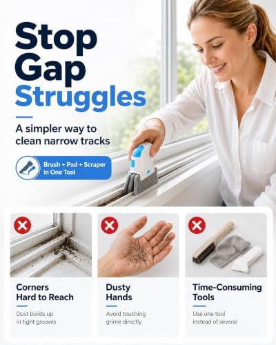 3-in-1 Window Track Cleaning Tool - Image 3