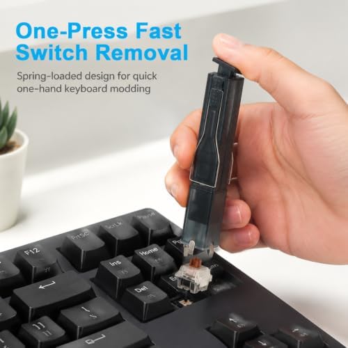 2-in-1 Switch Puller Keycap Puller, 4-Claw Switch Remover - Image 5