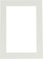 8x10 Mat for 6x8 Photo - Precut Grey Picture Matboard for Frames Measuring 8 x 10 Inches - Bevel Cut to Display Art Measuring 6 x 8 Inches - Acid Free ONE MAT with Backing Board & Clear Bag