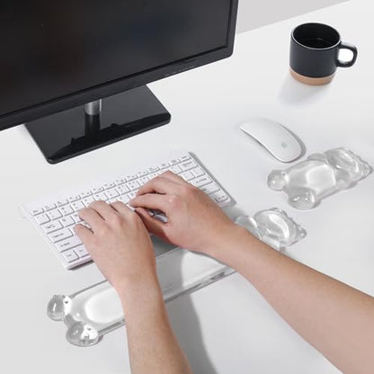 Gel Keyboard and Mouse Wrist Rest Set, Wrist pad - Image 3
