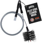 Brushtech Pellet Stove Cleaning Brush Kit, 3 inch Vent Pipe, 10 ft Rod by Brushtech