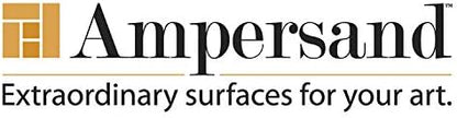 Ampersand Art Supply Unprimed Basswood Artist Panel, 1-1/2" Cradled Profile, 10"x20"