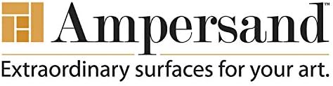 Ampersand Art Supply Unprimed Basswood Artist Panel, 7/8" Cradled Profile, 12"x12"