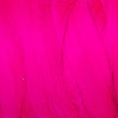 Kondoos Colored Natural Wool roving, 1 lb. Best Wool for Needle Felting, Wet Felting, handcrafts and Spinning. (Magenta, 1 lb)