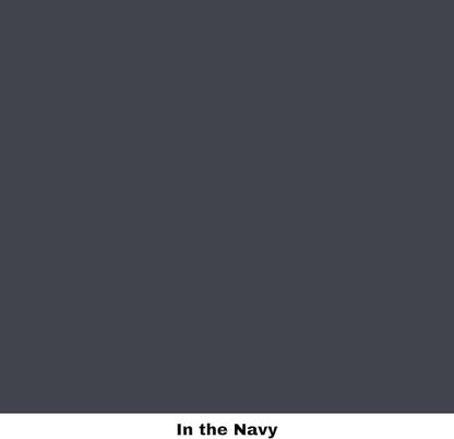 Dixie Belle Paint Company Chalk Finish Furniture Paint - In the Navy (8oz) - Matte Dark Navy Chic Chalk Mineral DIY Furniture Paint
