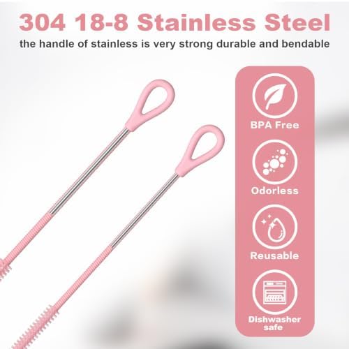 Straw Cleaner Brush for Stanley, Cleaning Brush for All Plastic, Stainless and - Image 4