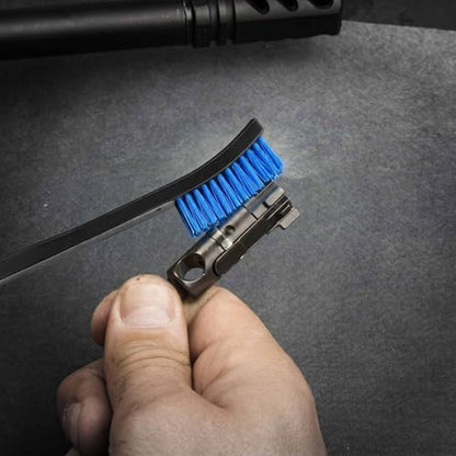 6 Pack Miaozhun Double-Ended Gun Cleaning Brush, 7 Inch Blue Nylon Bristle - Image 5