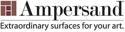 Ampersand Art Supply Wood Gesso Art Painting Panel: Canvas Texture, 3/4 Inch Cradle, 6" x 6"