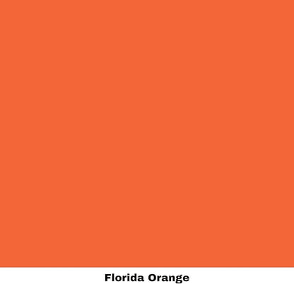 Dixie Belle Paint Company Chalk Finish Furniture Paint - Florida Orange (16oz) - Matte Bright Orange Chic Chalk Mineral DIY Furniture Paint