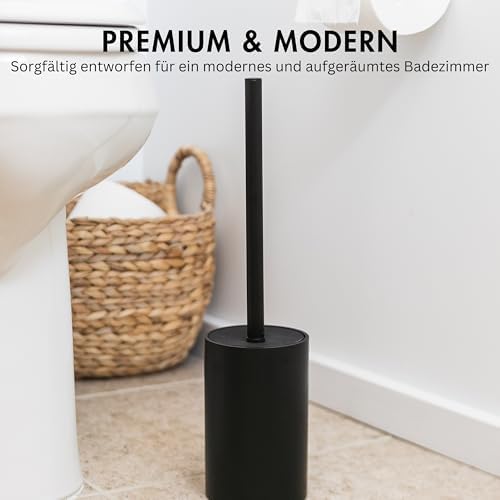 Yew Design Matte Black Toilet Bowl Brush - Image 2