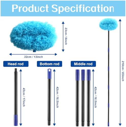 Ceiling Fan Cleaner Duster 7 Ft, Fan Duster - Image 4