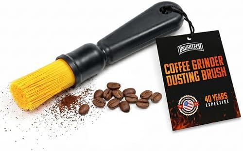 Brushtech Coffee Grinder Dusting Brush by Brushtech
