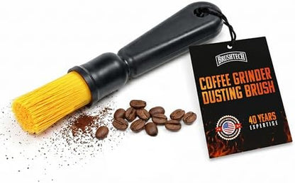 Brushtech Coffee Grinder Dusting Brush by Brushtech
