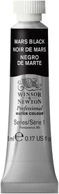 Winsor & Newton Professional Water Colour Paint, 0.17-oz Tube, Mars Black