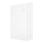 uxcell 3Pcs Acrylic Sheets 12x8 Inch Acrylic Panel 1/8 Inch-3mm Plastic Board for Picture Frames Sign Holders DIY Display Projects Craft, White