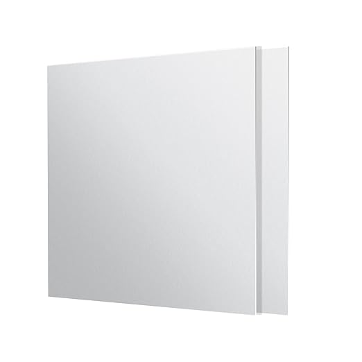 2 Pieces 6061 T651 Aluminum Sheet Metal 6 x 6 x 1/16Inch Thickness Rectangle Metal Plate, 1.5mm Aluminum Sheet, Plate for Crafting, Industry