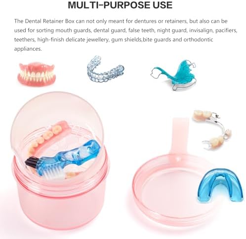 Leak Proof Travel Denture Bath Case - Image 2