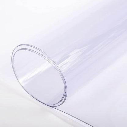 Farm Plastic Supply - Clear Vinyl Sheeting - 15 Mil - (4'6" x 125') - Vinyl Plastic Sheeting, Clear Vinyl Sheet for Storm Windows, Covering, Protection, Tablecloth Protector
