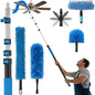 20FT Reach Extendable Ceiling Duster Kit by Veebuyla