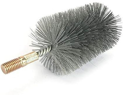 2.5" Dia Stainless Steel Cylinder Bores Wire Round Tube Cleaning Brush 65mm by Baisiky