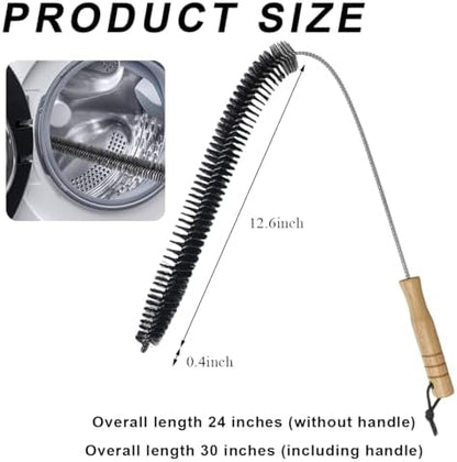 Radiator Cleaner Brush, 30 Inches Flexible Radiator Duster Cleaning Brush - Image 2