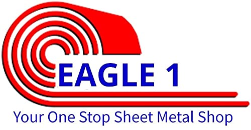 EAGLE 1: 12" x 12" 26 Gauge Sheet Metal Squares (3 Pack Per Order, Multiple Colors) Great for Arts, Crafts, DIY Home or Work Projects (12" X 12", Copper)