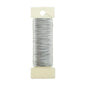 HAHIYO 26Gauge Silver Wire - 1 Roll, 38 Yards (115 Feet) Flexible Floral Wire for Crafts, Christmas Wreaths, Tree & Flower Arrangement, Wedding DIY
