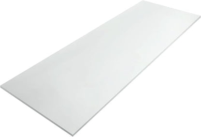 Amylove Polyurethane Foam 24" x 72" High Density Cushion Upholstery Foam Sheet for Seat Replacement DIY Projects Chairs Headboards Sofas Home(1/2" x 24" x 72",White)