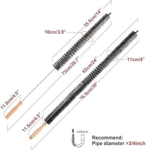 Ronsit Dryer Cleaner Vent Brush, 70/75cm Long Flexible Dryer Vent Cleaner - Image 3