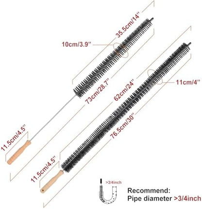 Ronsit Dryer Cleaner Vent Brush, 70/75cm Long Flexible Dryer Vent Cleaner - Image 3