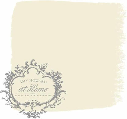 AMY HOWARD AT HOME Chalk-Based One Step Paint for Furniture, Cabinetry, Decor, Finish, and More | No Stripping, Sanding, or Priming | Ultra-Light Base | 32 Ounce | Winter Snow