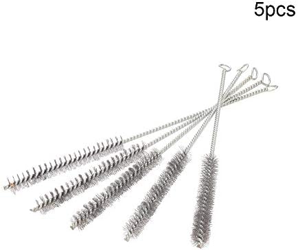 Utoolmart Steel Wire Cleaning Brush, Spiral Power Tube Brush, Steel Wire Tube - Image 3