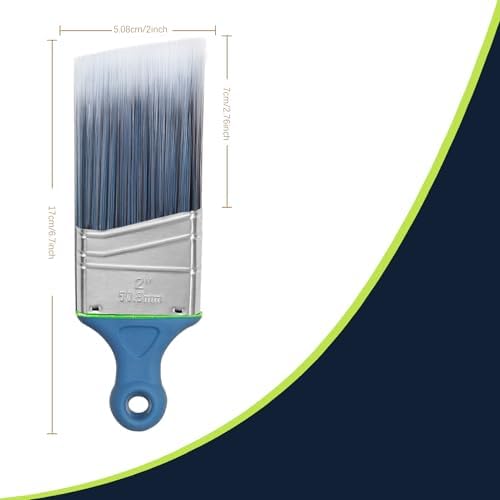Wesquer Paint Brushes Short Handle Paint Brush - Image 2