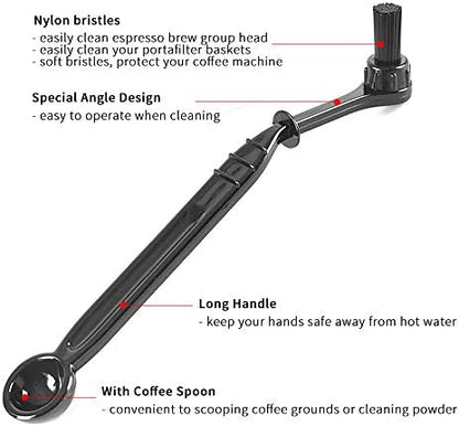 Espresso Machine Cleaning Brush Tool - Image 3