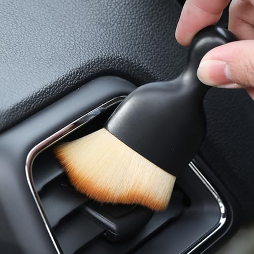 2 Pcs Car Detailing Brush, Car Interior Wash Brush Cleaning Brush - Image 3