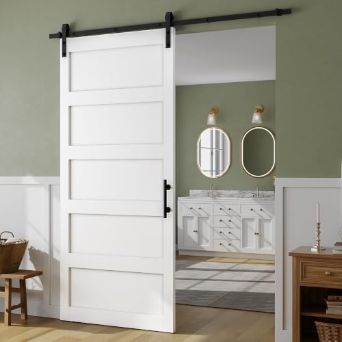 SMARTSTANDARD 42in x 96in Sliding Barn Door - Image 2
