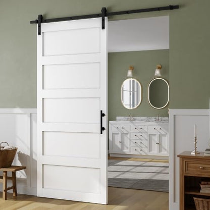 SMARTSTANDARD 42in x 96in Sliding Barn Door - Image 2