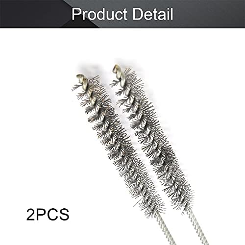 Utoolmart Steel Wire Cleaning Brush, Spiral Power Tube Brush, Steel Wire Tube - Image 4