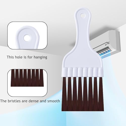 4 Pcs Air Conditioner Fin Comb Cleaner kit AC Coil Cleaning Brush Condenser Fin - Image 6